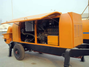 diesel concrete pump 