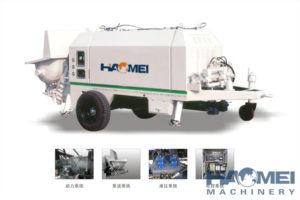 haomei HDT Series electric concrete pump