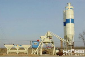HZS concrete batch plants for sale