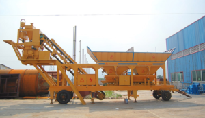 mobile concrete mixing plants