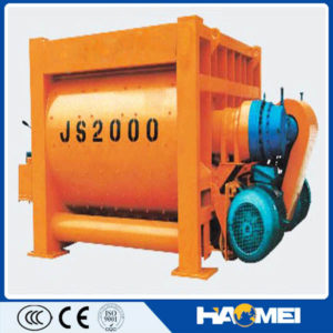 Self loading concrete mixer