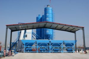 Large-scale mixing station intelligent green development of the new direction of mixing plant factory direct