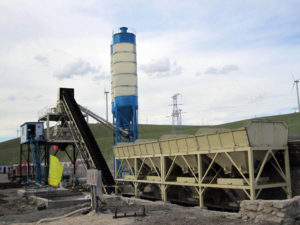 A Method to Reduce Wear of Concrete Mixing Plant